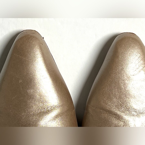 Ingledews Spain Collection Grenada Leather Dress Dance Pumps Pearl Beige sz 8.5 - Picture 10 of 16